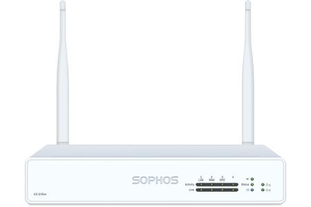 Sophos XG 106 Wireless Front and Back View