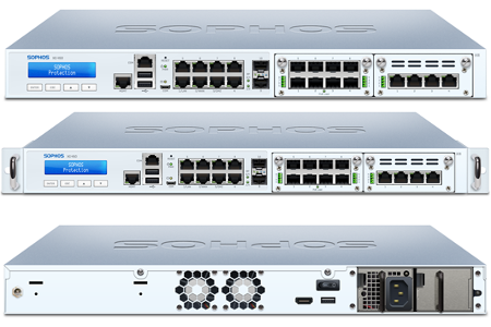 Sophos XG 450 Front and Back View