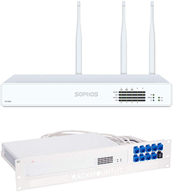 Sophos XG 135 Wireless rev.3 Security Appliance Bundle with Rackmount Kit